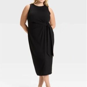 Ava & Viv Women’s Side-Tie Dress